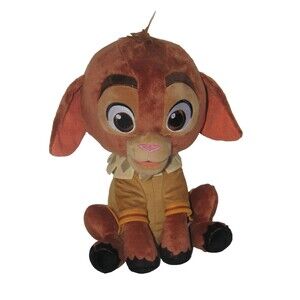 Disney WISH Movie Valentino 13" Plush Stuffed Animal Toy Asha Pet Goat